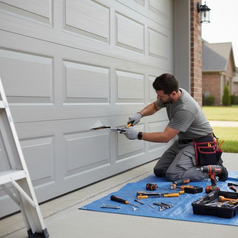 Garage Door Restoration