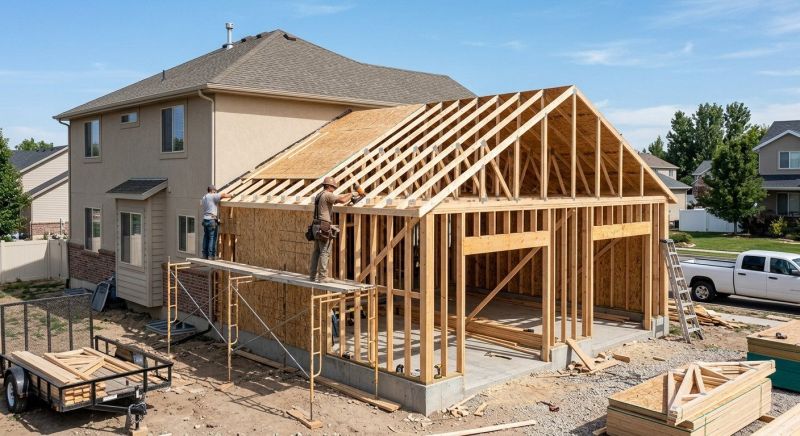 Detached Garage Construction in North Charleston, SC