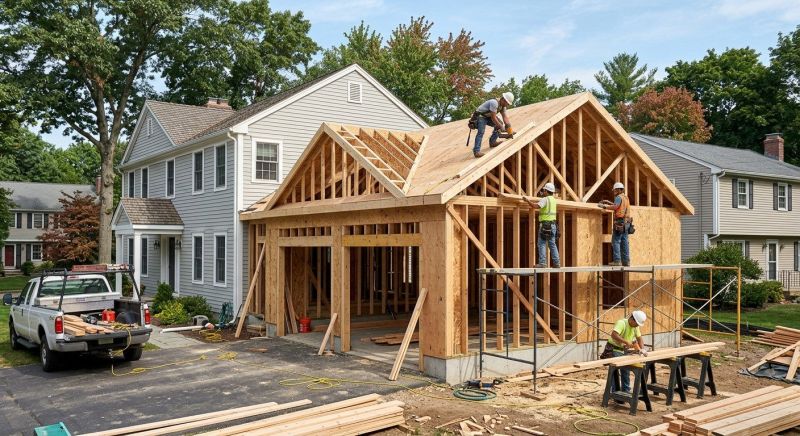 Three Car Garage Installation in Pearland, TX